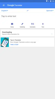 Google Translate android App screenshot 9