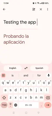 Google Translate android App screenshot 5